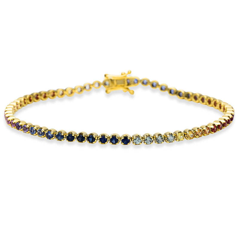 Armband 4er-Krappe 18 kt RG